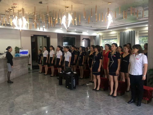 重慶云陽某企業會所服務禮儀培訓圓滿結束